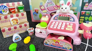 5 Minutes Satisfying with Unboxing Cute Pink Ice Cream Store Cash Register ASMR | Review Toys