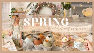 DECORATING FOR SPRING | decor ideas, DIY'S, & ways to brighten up your space! 🌼