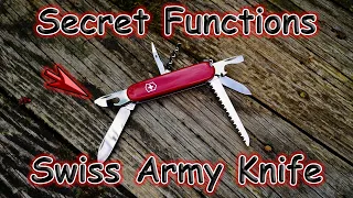 The hidden secret functions of the swiss army knife