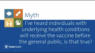 Are People with Underlying Health Conditions Prioritized for the COVID-19 Vaccine? | Duke Health