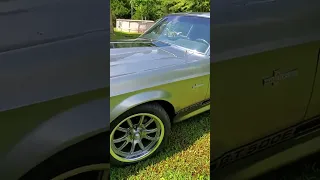 1967 Mustang coupe to fastback conversion!