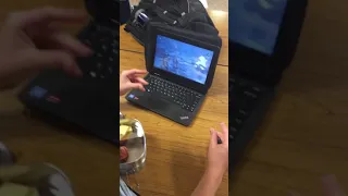psycho kid breaks school computer (Minecraft) (suspended) (insane)
