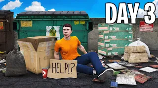 Homeless to even more homeless in GTA 5 RP - Day 3