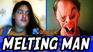 SCARY MELTING MAN on Omegle (Omegle Funny Moments)