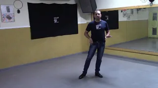 Aula de Tango com Renato Mota. Apoio Prefeitura de Santo André.