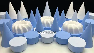 ASMR baking soda many spikes