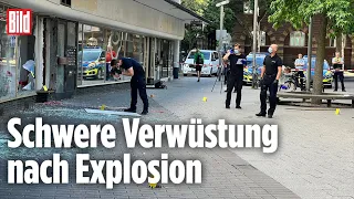 Explosion in Oberhausen: Sprengstoffanschlag auf Büro der Linken