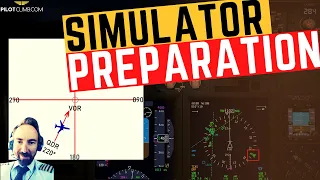 Pilot Interview Simulator Preparation  - [VOR RADIALS, QDM & QDR, INSTRUMENT SCAN]