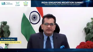 Felicitations by Amitabh Kant CEO of NITI Aayog at ISMS2021