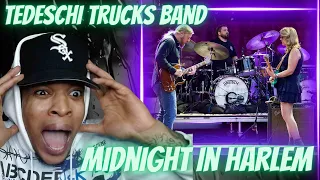 FIRST TIME HEARING TEDESCHI TRUCKS BAND - MIDNIGHT IN HARLEM (LIVE) | REACTION