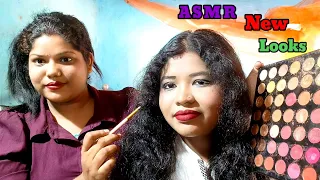 ASMR~Fast and Aggressive Doing My Elder Sister Indian Party Makeup ( Roleplay)