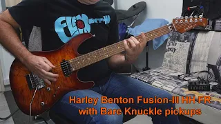 Harley Benton Fusion III + Bare Knuckle Brute Force pickups