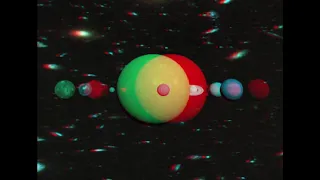 Solar System - 3D Anaglyph