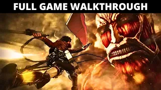 Attack On Titan Walkthrough Part 1 FULL GAME - No Commentary