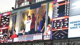 Baker Mayfield’s reaction at Progressive Field  3/Aug/2019