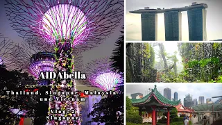 AIDAbella Kreuzfahrt Thailand, Singapur, Malaysia und Vietnam Vlog#2 Singapur