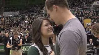 Halftime Proposal at the Convo