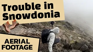 Aerial Footage - Trouble In Snowdonia