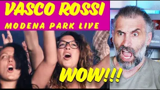 Vasco Modena Park 2017 C'è Chi Dice No - Singer Reaction - (English/Italiano)