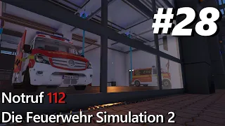 Notruf 112 Die Feuerwehr Simulation 2 #28 - Verkehrsunfall auf der Autobahn! (Dienst auf dem RTW!)