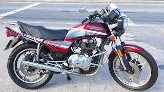 Rodolfinho da Z- Testando Honda CB 450 DX 1990.