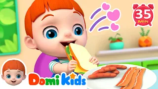 Good Morning,Domi🌞+ More Domikids Baby Songs & Nursery Rhymes | Educational Songs