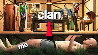 I Lived Rent Free in a Rust Clans Base with Stevie