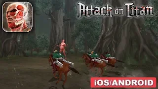 ATTACK ON TITAN - ANDROID / iOS GAMEPLAY