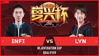 WC3 - Rejuvenation Cup - Qualifier: [ORC] Infi vs. Lyn [ORC] (Ro 16)