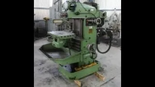 DECKEL FP4M UNIVERSAL MILLING MACHINE