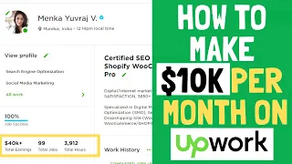 NEW Freelancers? How to Make $10,000 Per Month on UPWORK Freelancing - Business on UPWORK Reviews