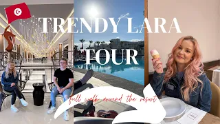 Trendy Lara Hotel - Antalya Turkey - FULL tour of the hotel and beach