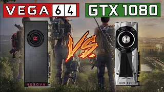 RX Vega 64 vs GTX 1080 - Comparison (4K, 1440p & 1080p)