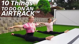 10 Things To DO on an AirTrack