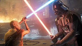 Darth Vader Vs Cere Fight Scene 4K (2023) - Star Wars Jedi Survivor