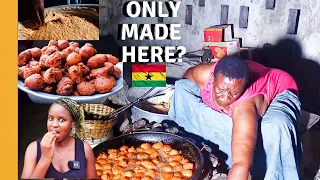 YOU CANNOT BUY THIS GHANA STREET FOOD SNACK IN ACCRA ? | GHANA FOOD | LIVING IN GHANA
