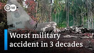 Philippine Air Force: Probe ordered into deadly military plane crash | DW News