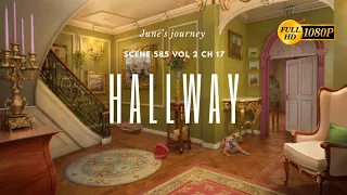 June's Journey Scene 585 Vol 2 Ch 17 Hallway *Full Mastered Scene* HD 1080p