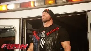 Ryback promises to send a Superstar away in an ambulance: Raw, May 20, 2013
