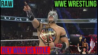 Rey Mysterio vs A.J Styles For U.S chaampionship raw 25 November 2019...WWE Wrestling