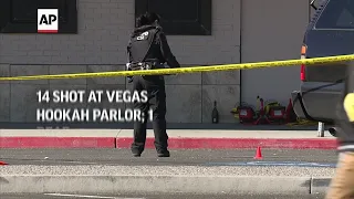 14 shot at Vegas hookah parlor; 1 dead