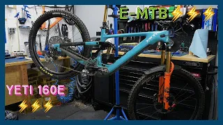 Yeti 160E Electric Mountain Bike - Crank Cycles Setup