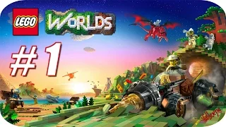 LEGO Worlds - Gameplay Español - Capitulo 1 - Una Gran Aventura nos Espera