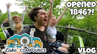 Visiting America’s OLDEST Theme Park?! Lake Compounce - Bristol, Connecticut | VLOG [5/19/24]