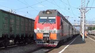 Электровоз 2ЭС4К-115 с поездом №480 Сухум — Санкт-Петербург