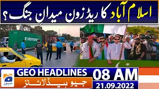 Geo News Headlines Today 8 AM | Pakistan, France join hands for reconstruction | 21st September 2022