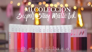 MI COLECCIÓN DE SUPERSTAY MATTE INK DE MAYBELLINE (SWATCHES) | MONILLACA