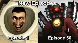 Skibidi Toilet 1-56 All Episodes: RETURN OF TITAN SUPERMAN Season 18 (Episode 56)