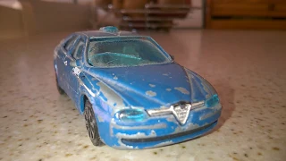 Bburago - Alfa Romeo 156 (Polizia) 1/43 (Da ripristinare)