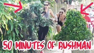 BUSHMAN PRANK - 51 Minutes - Combined Episodes